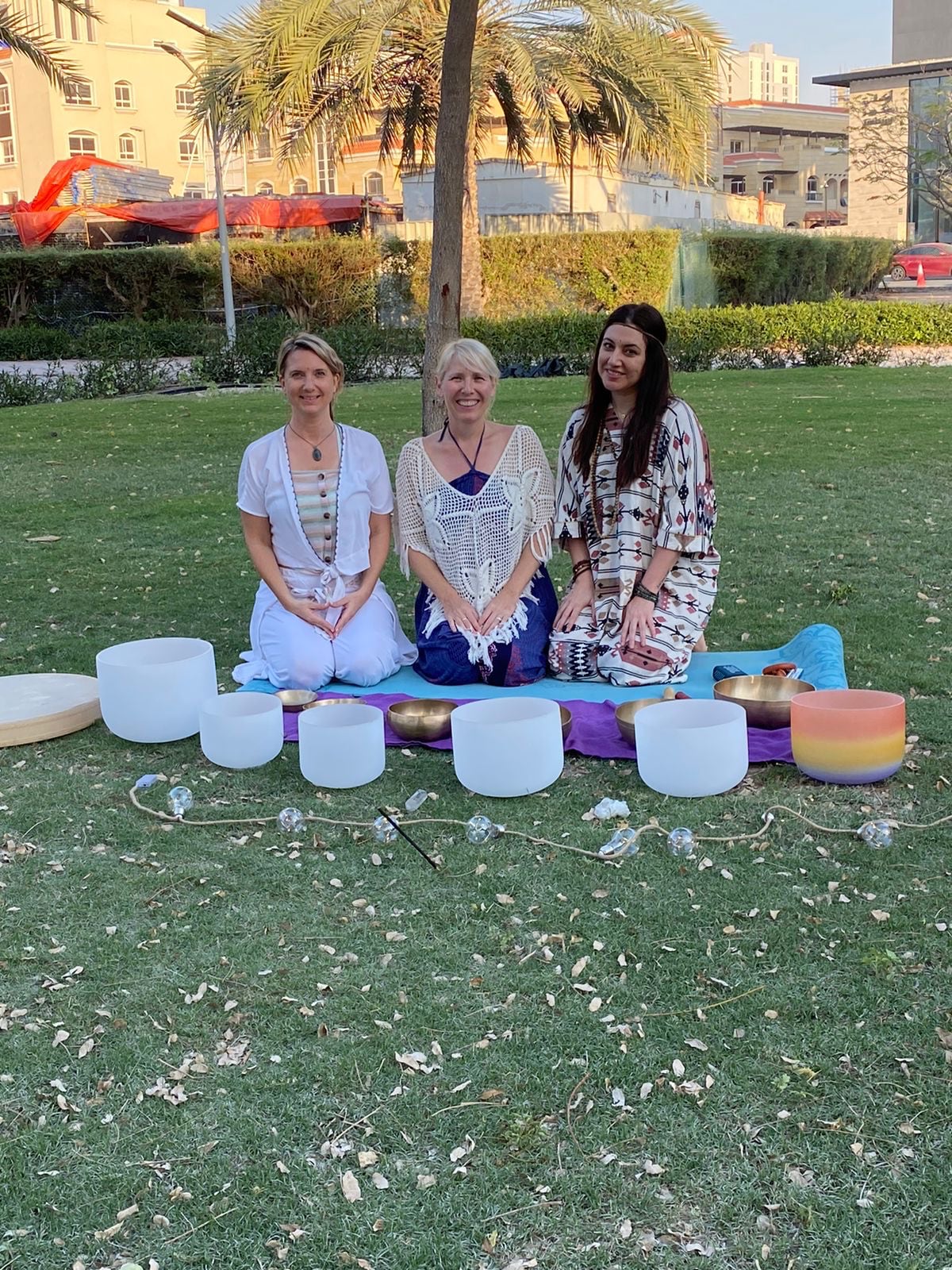 Sound Healing - Picture of the Sound Healing and Cacao Instructors