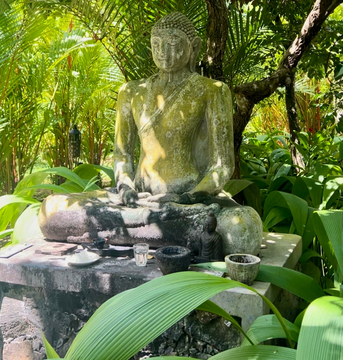 Buddha Statue in the Resort Grounds